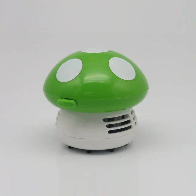 Cute Mini Mushroom Corner Desk Table Dust Vacuum Cleaner Sweeper D IUS New-animated-img