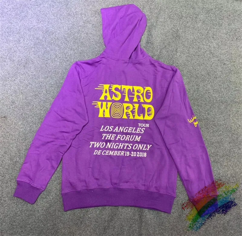 Acquistare Felpe con cappuccio | Travis Scott LA exclusive Astroworld  Hoodie Women Men high Quality Mens Pullover