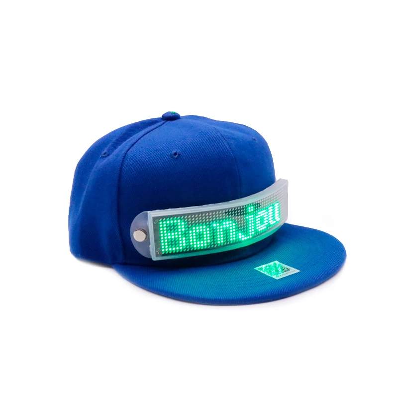 hat with led screen