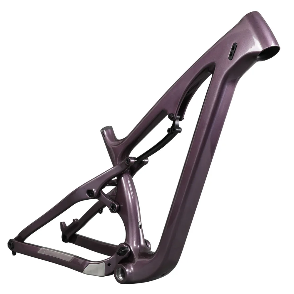 carbon full suspension fat bike frame sn04