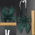 Beautiful Shining Solid Chic College Style Ladies Bowtie Women Girl Student Cosplay Party Show Uniform Suit Accessory Butterfly preview-4