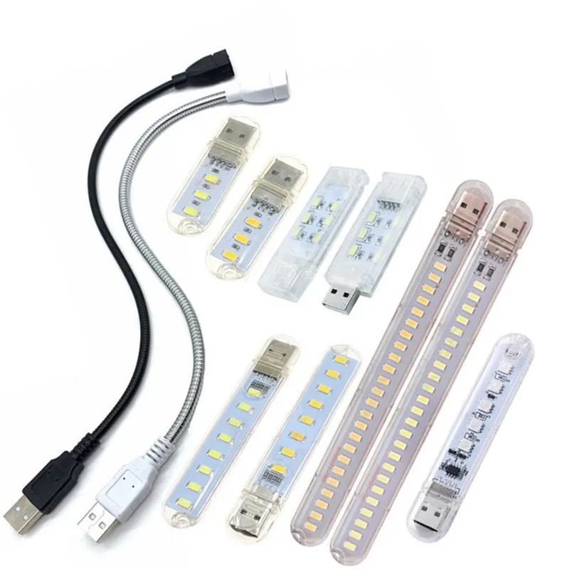 led night light portable usb