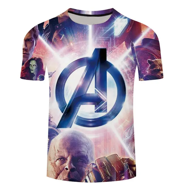 Avengers t shirt mens Clearance