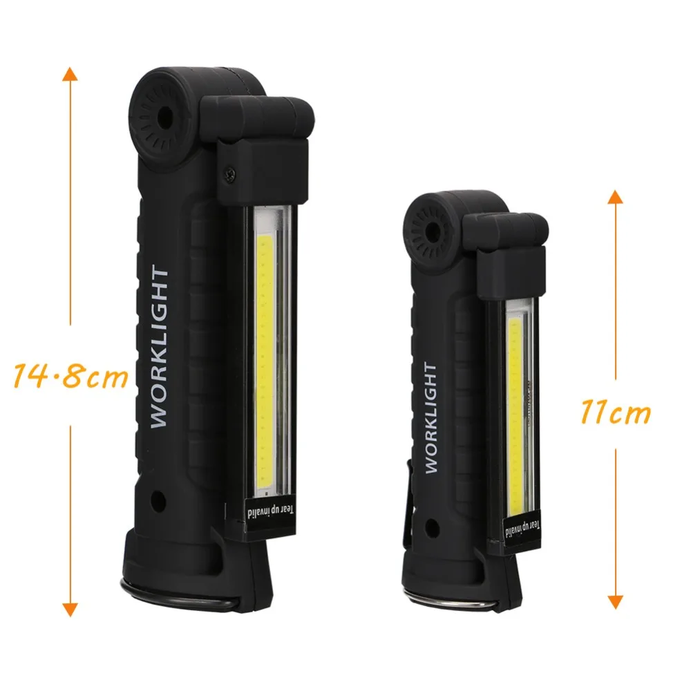 Rechargeable Work Lights LED Work Light Hanging Hook 5 Modes