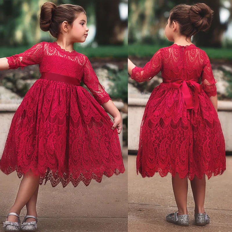 winter party dress for girls