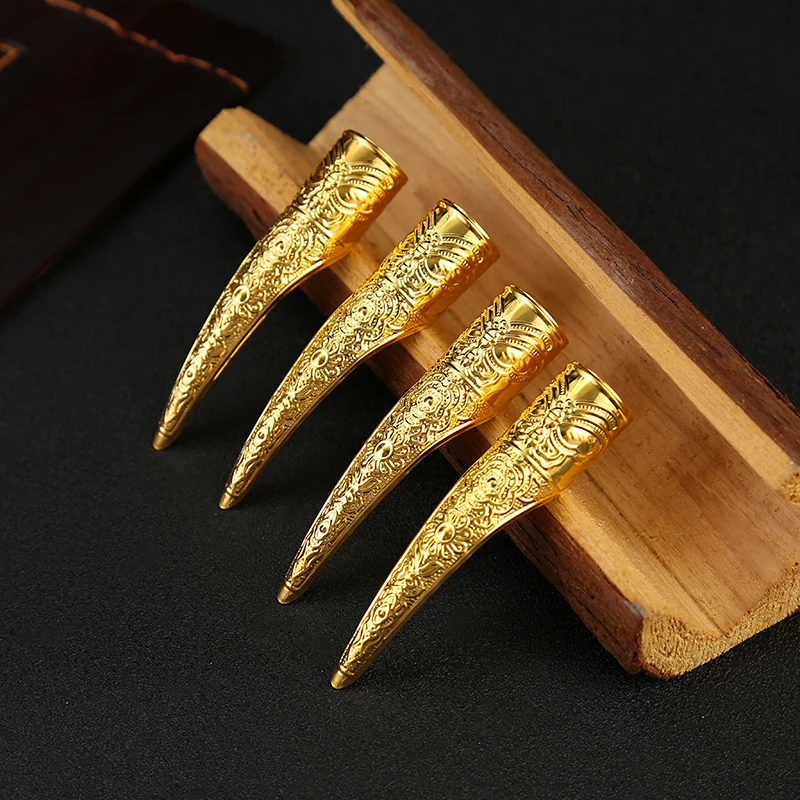 Ancient Chinese clothing accessories royal concubines false nail sets nail sets long finger sets of armor