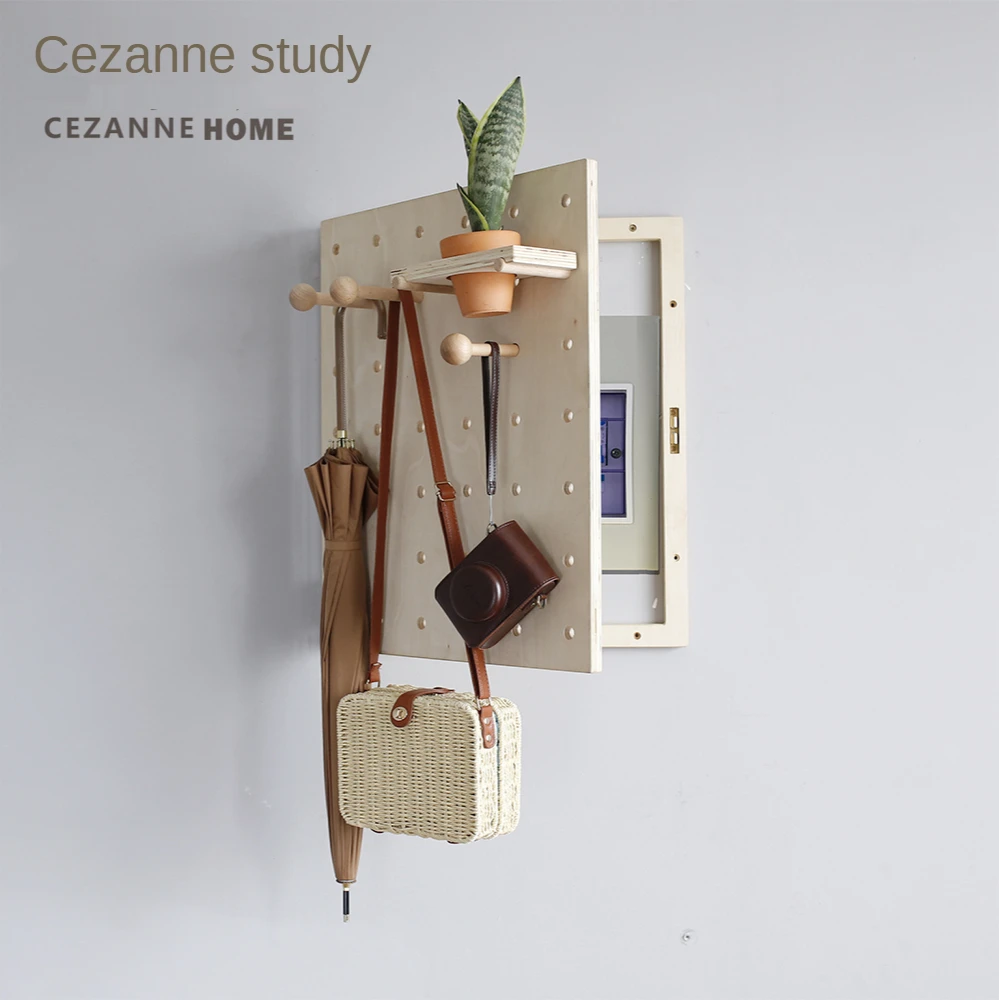 Acquistare Home Storage E Organizzazione Meter Box Decorative Frame Distribution Box Electric Switch Box Cover Hole Plate Wall Decoration Creative Plant Rack