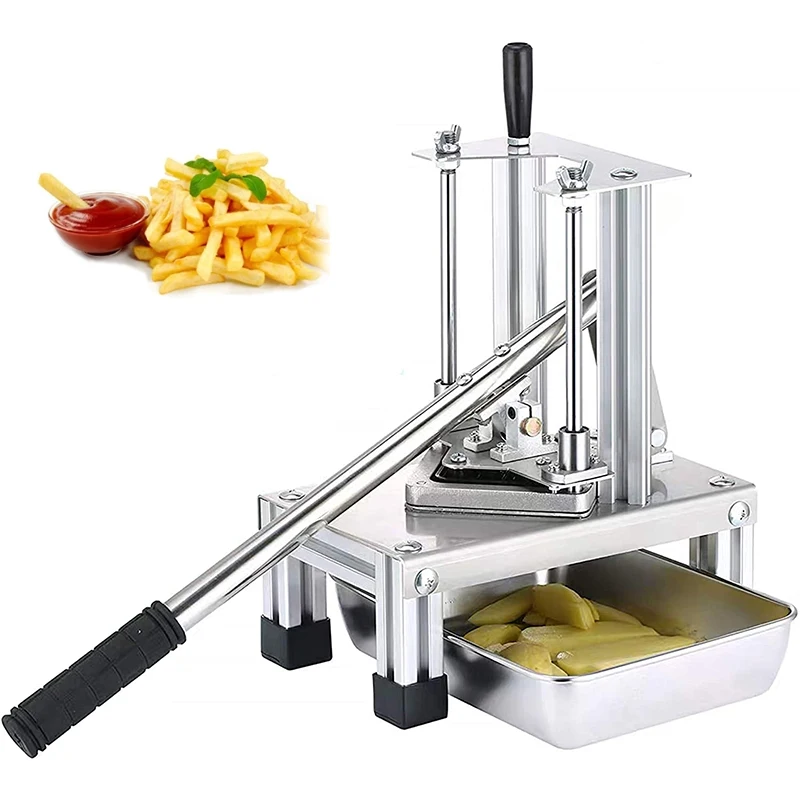 Cheap Stainless Steel +3 Blades Size, Blade Cutting Machine French Fry  Cutter, French Fry Potato Chips Cutters Chips Cutter Parts