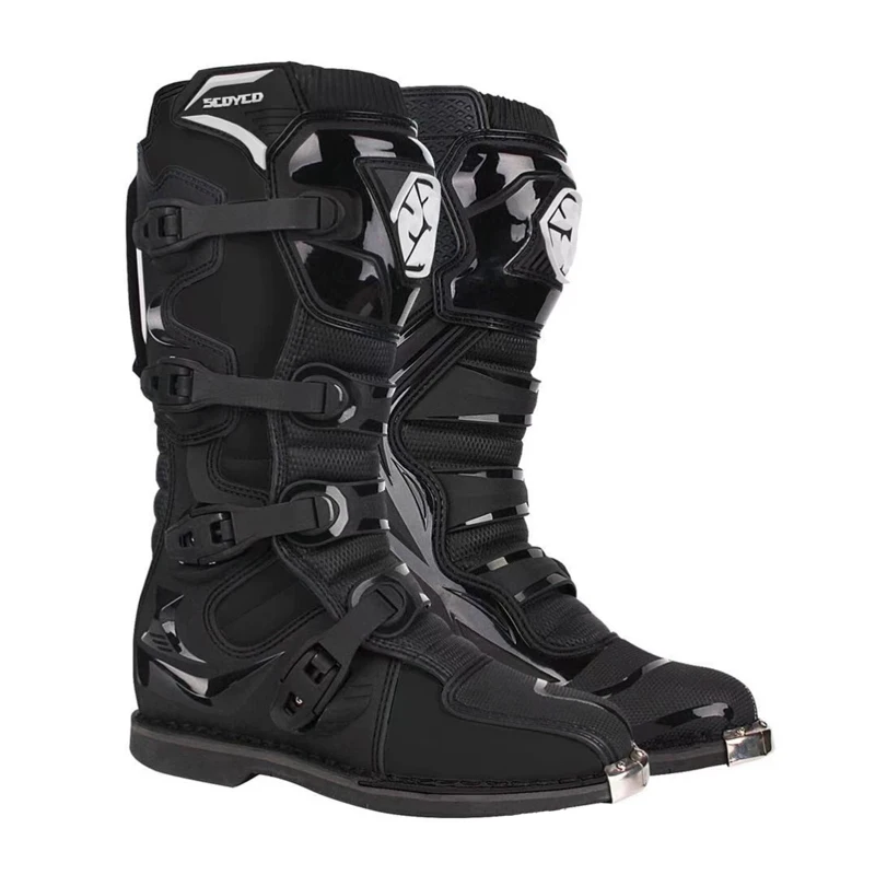 SCOYCO Racing Motorcycle Long Shoes 