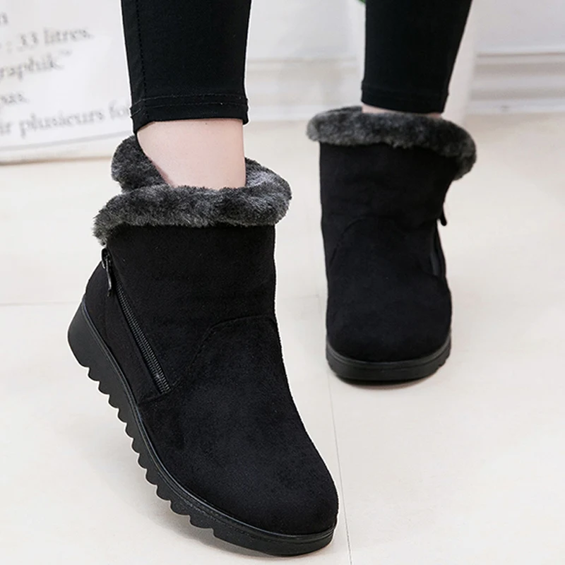 women casual fashion flat boots