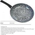Master Star PFOA Free Snowflake Ceramic Coating Fry Pan Non-Stick Skillets Egg Steak Pans Induction Cooker preview-2
