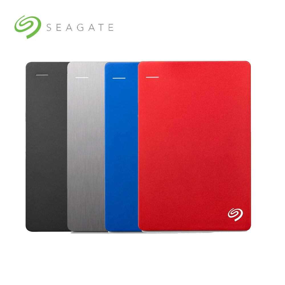Seagate External Hard Disk 500GB 1TB 2TB 4TB Backup Plus Slim USB 3.0 HDD 2.5