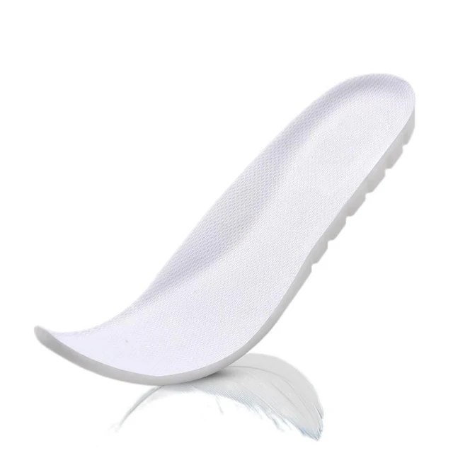Sports High Elastic Kinetic Energy Ultra-Light Insoles Sweat Shock Absorbent Deodorant Breathable EVA Soft Shoes Pad