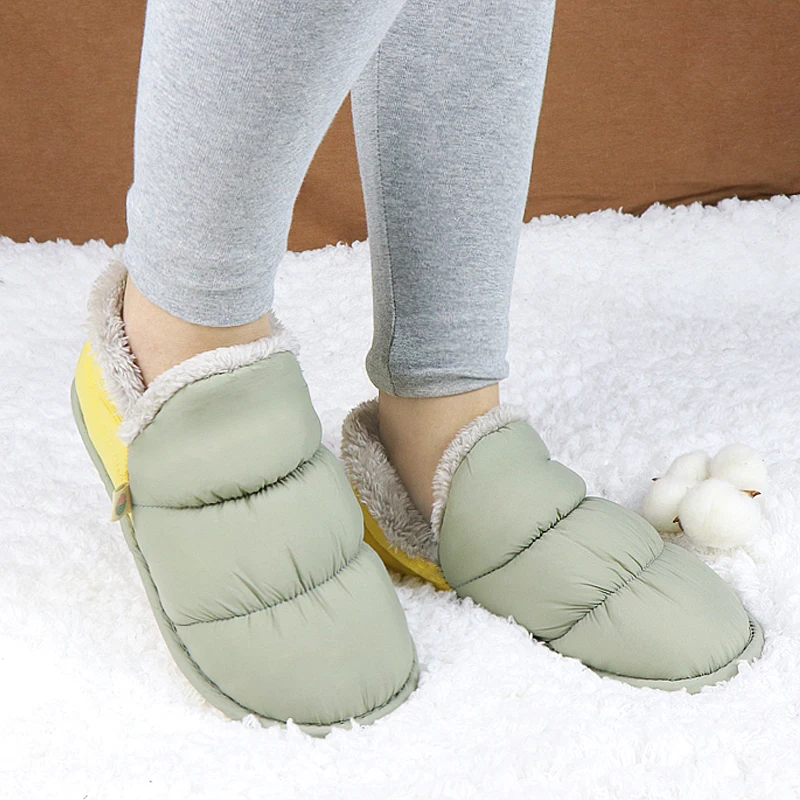 comfortable waterproof fluffy slippers