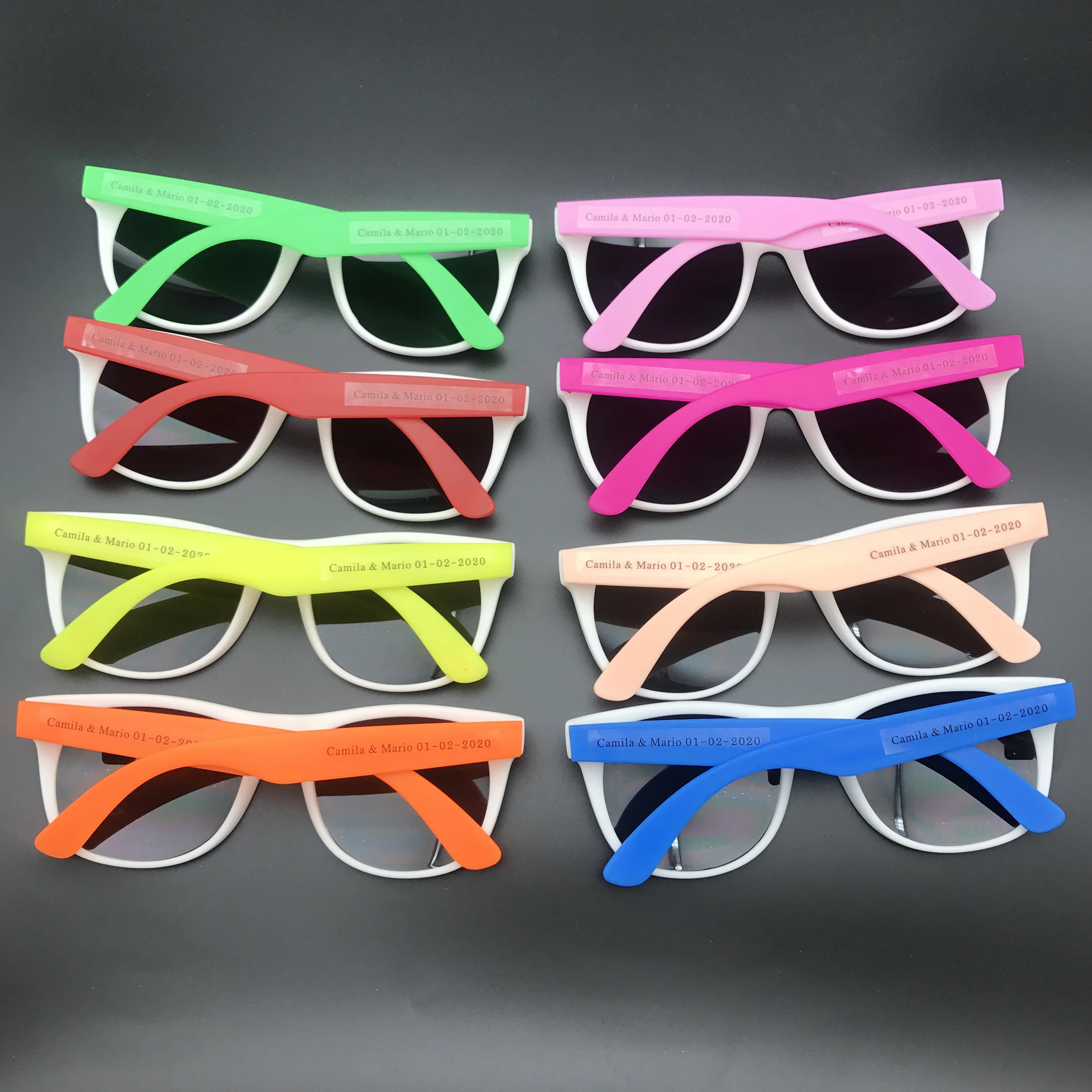 personalized party sunglasses