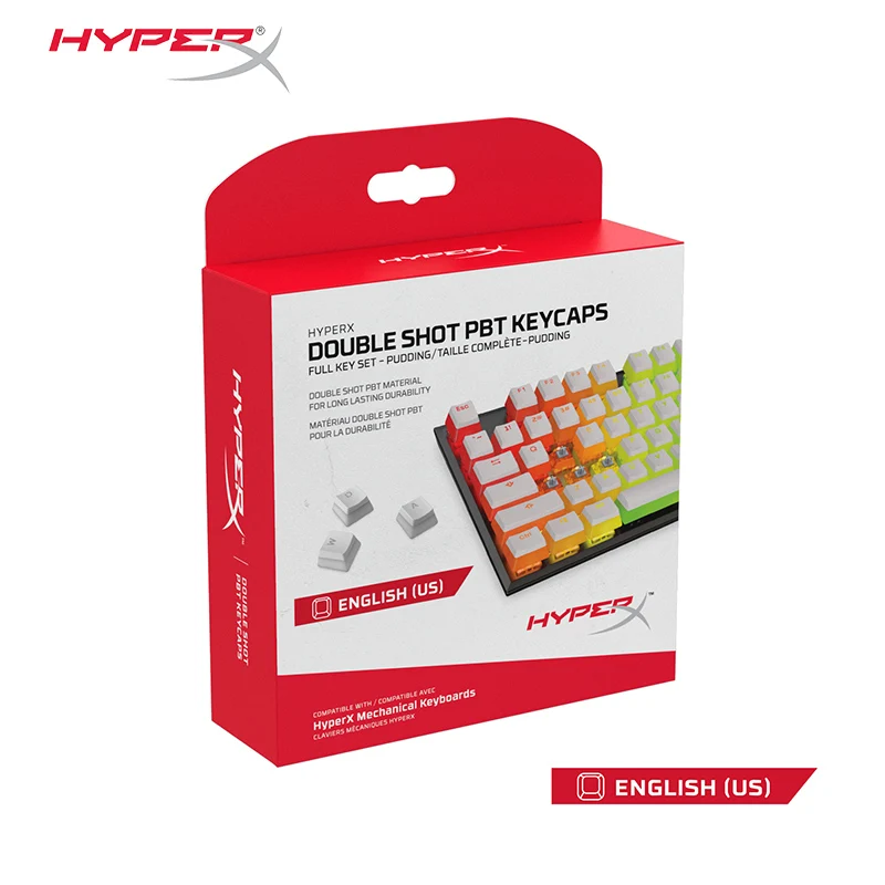 hyperx double shot pbt keycaps compatibility