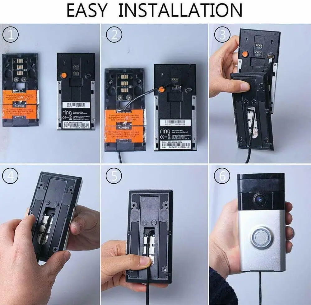 ring solar powered doorbell