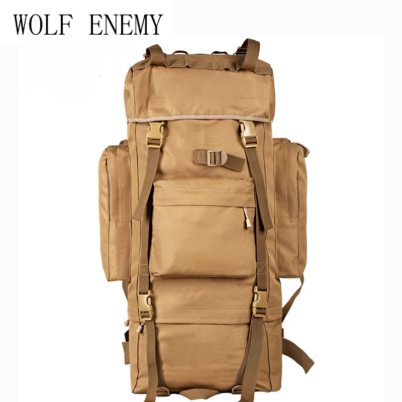 70L Metal Steel Frame Bag Men's New 