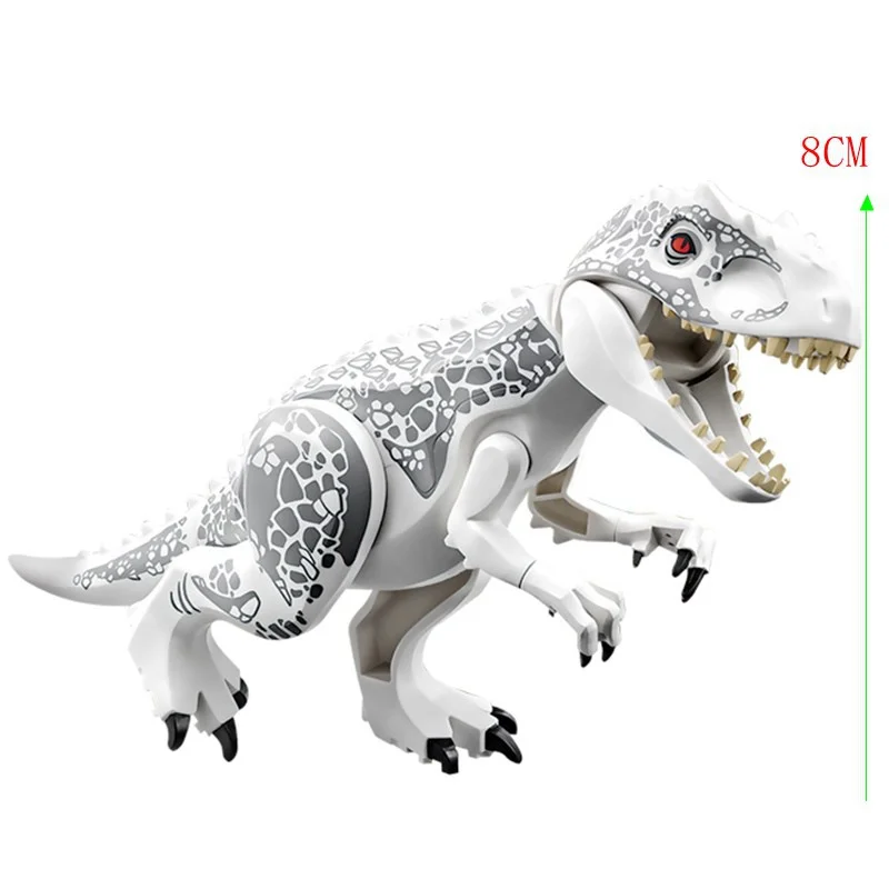 white indominus rex toy