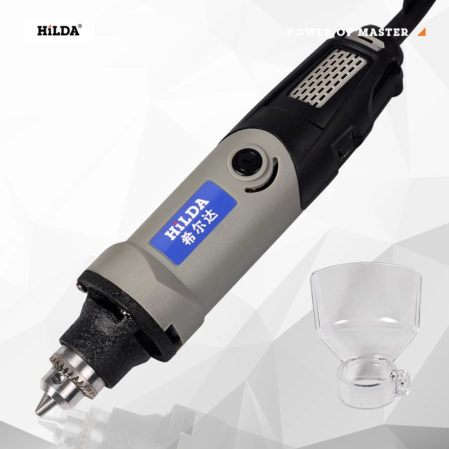 HILDA Variable Speed Rotary Tool Electric Tools 400W Mini Drill 6 position  for Dremel Rotary Tools mini grinding machine