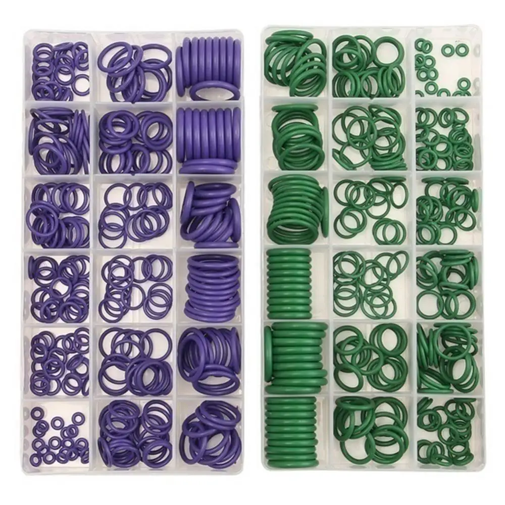 270Pcs/Set Car Compressor Sealing Rubber Ring Assorted Auto Air Conditioning Repair NBR O-Ring Seal Gasket Kit Accessories-animated-img