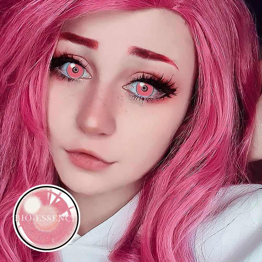 EDGE Blue Contact Lens For Anime Cosplay Everyday Doll Eyes (1pair=2pcs W/  Free Lens Case) Lazada PH | 1pair 1year Use Pink Color Lens Eyes Anime  Accessories Colored Contact Lenses Cosplay Lens