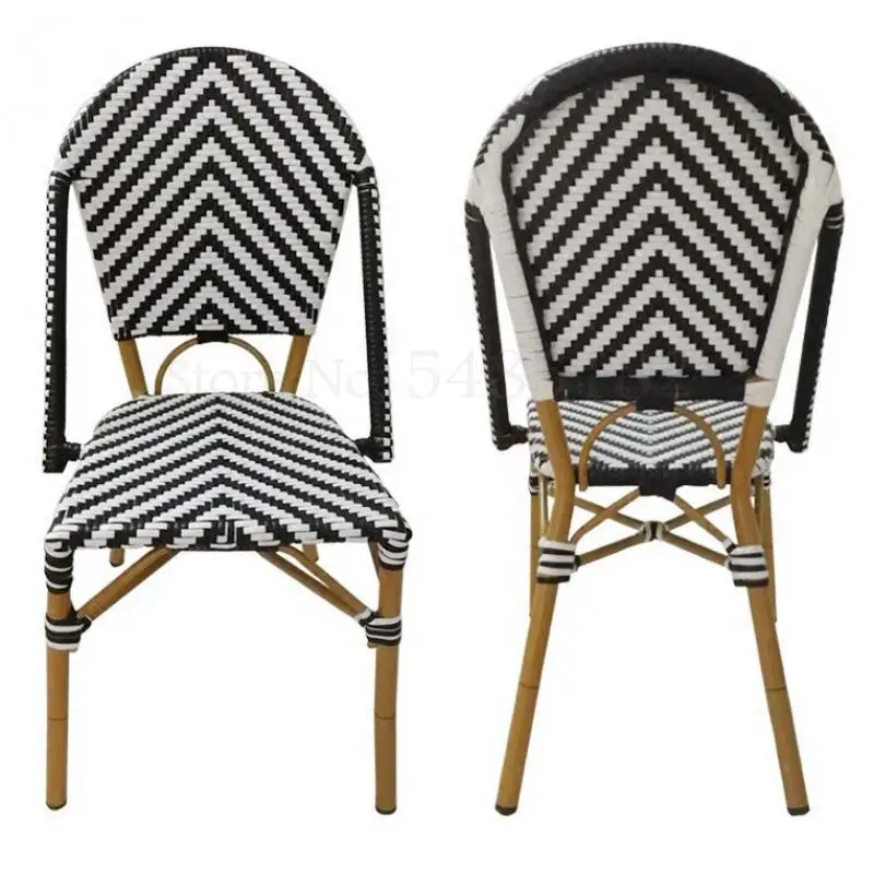 wicker and bamboo chairs