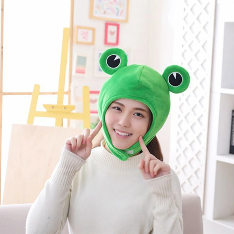 frog eyes hat