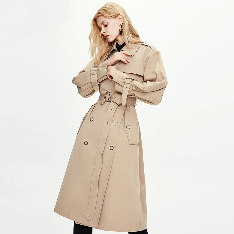 down trench coat