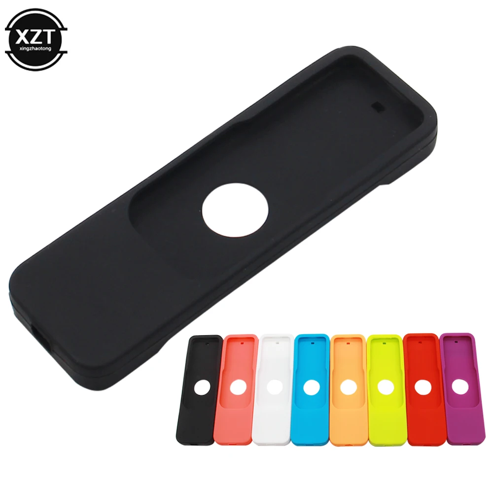 Colorful Silicone Protective Case Control Cover Skin for Apple TV 4 Remote Waterproof Dust protector Cover-animated-img