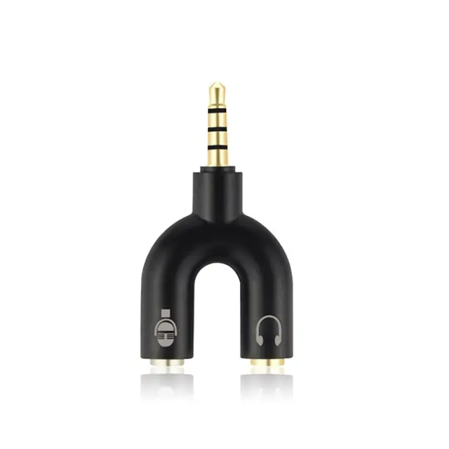Headset Headphone Mic 2 to 1 3.5mm 