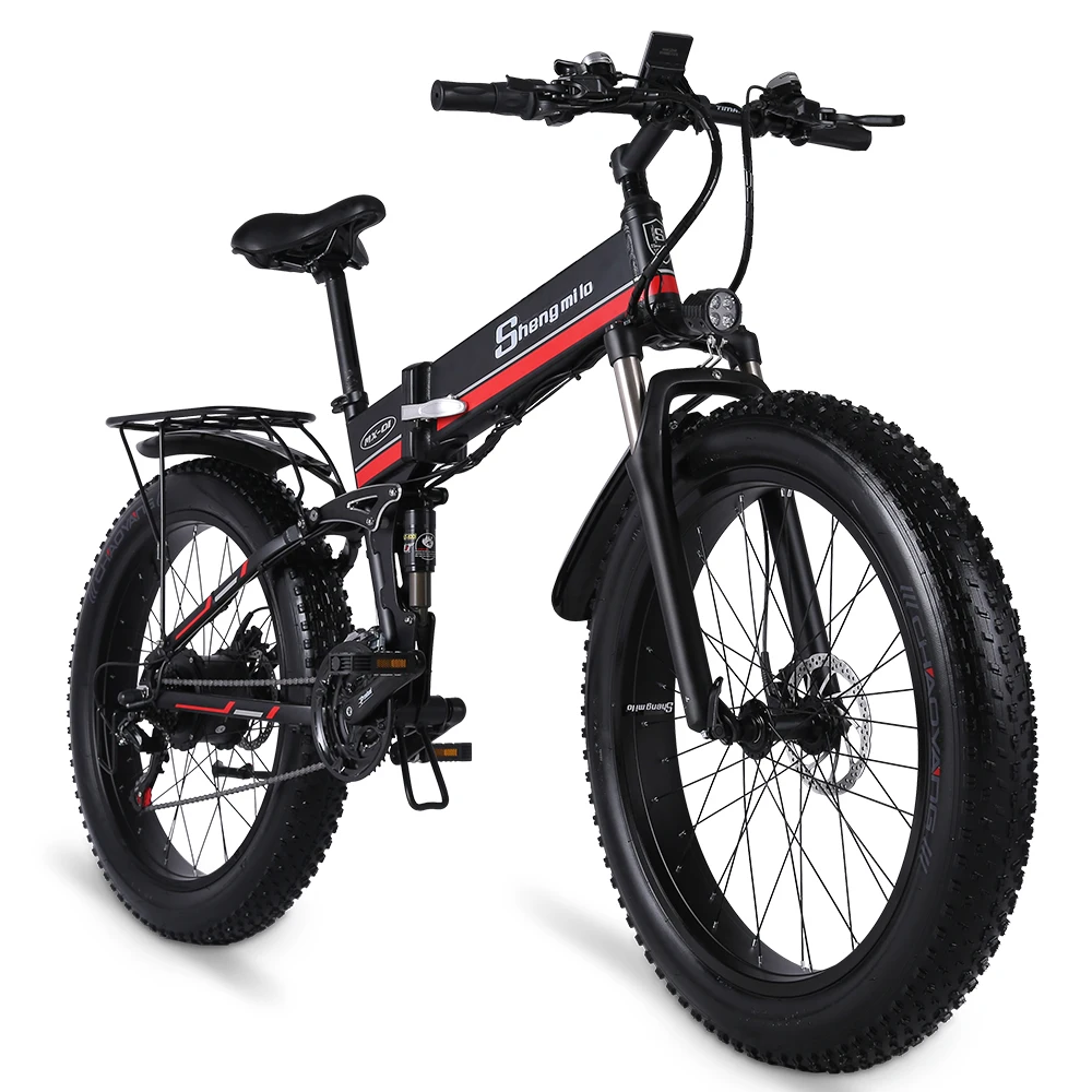 shengmilo 1000w mountain snow bike