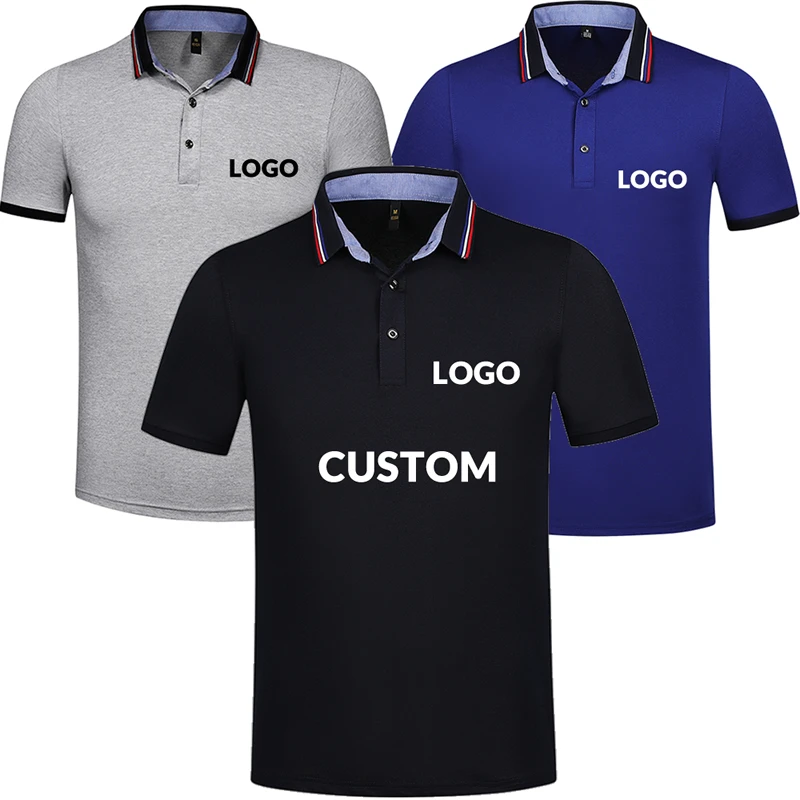 custom polo shirts with logo near me