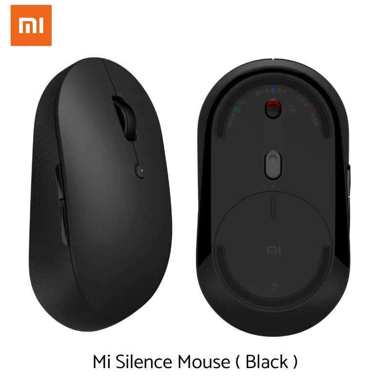 xiaomi mi dual mode wireless mouse silent edition black hlk4041gl