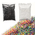 Black+white 2.6mm Hama Beads 72 Colors For Choose Kids Education Diy Toys Ironing Quality Guarantee New Perler Beads Wholesale preview-1