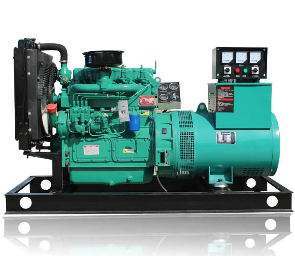 weichai Ricardo 30kw diesel generator with ZH4100D diesel engine and brush alternator/diesel generator for power-animated-img