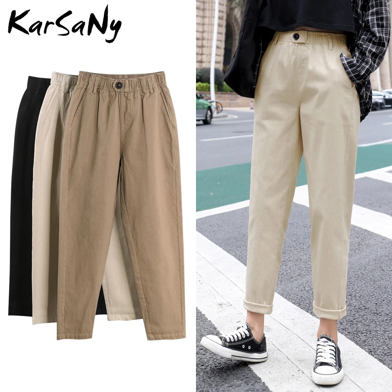 beige trousers womens