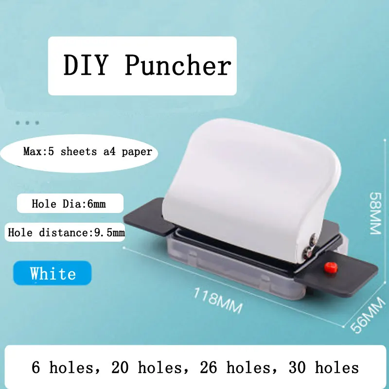 250pcs Hole Punch Protector Labels Loose Leaf Paper Hole