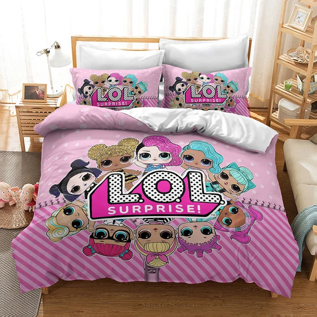 lol single bed cover