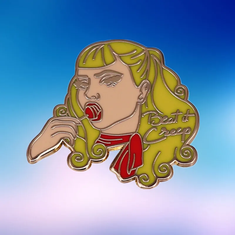 Αγορά Σετ Κοσμημάτων  John Waters film Cry-Baby Wanda Woodward iconic line  spoken enamel pin 90s musical romantic comedy film pop-culture brooch