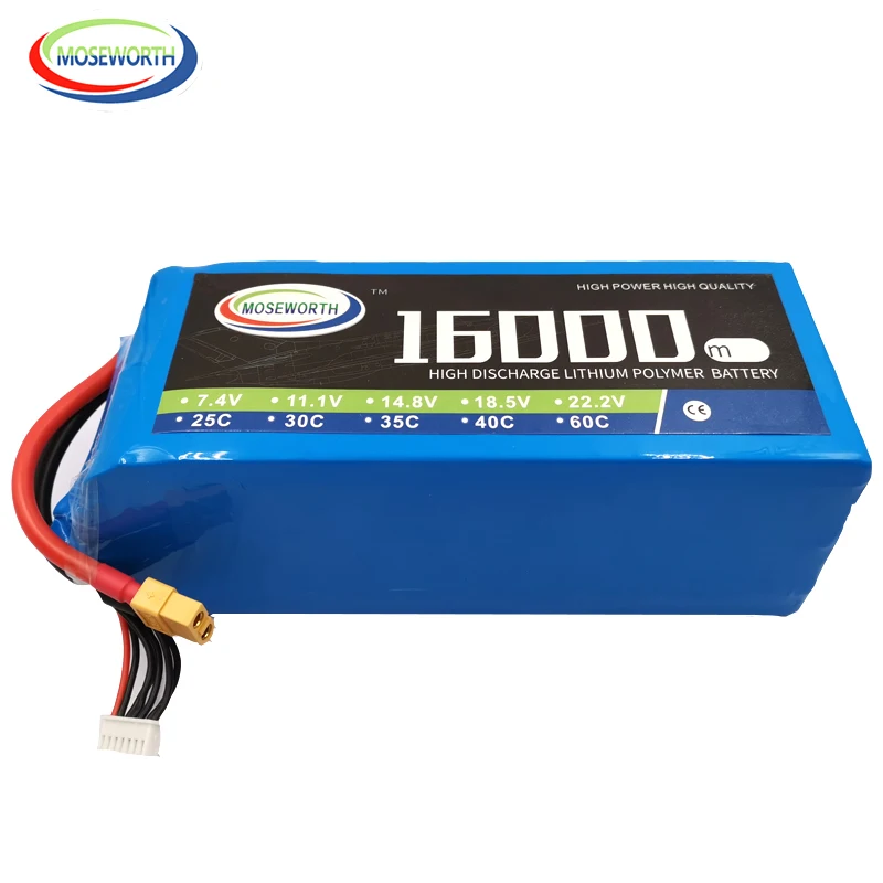 Big Promotion 6S 22.2V 16000mAh 25C RC 