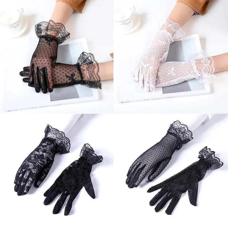 hand gloves for summer women's