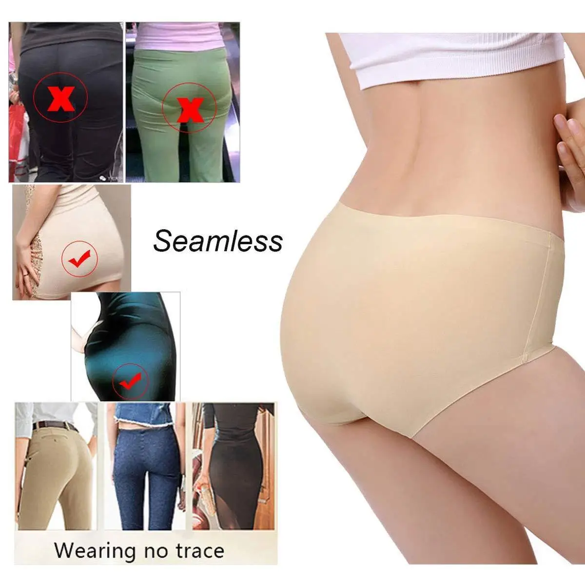 0.9$/PC 10PCS Seamless Underwear Women Sexy Panties Women Lingerie