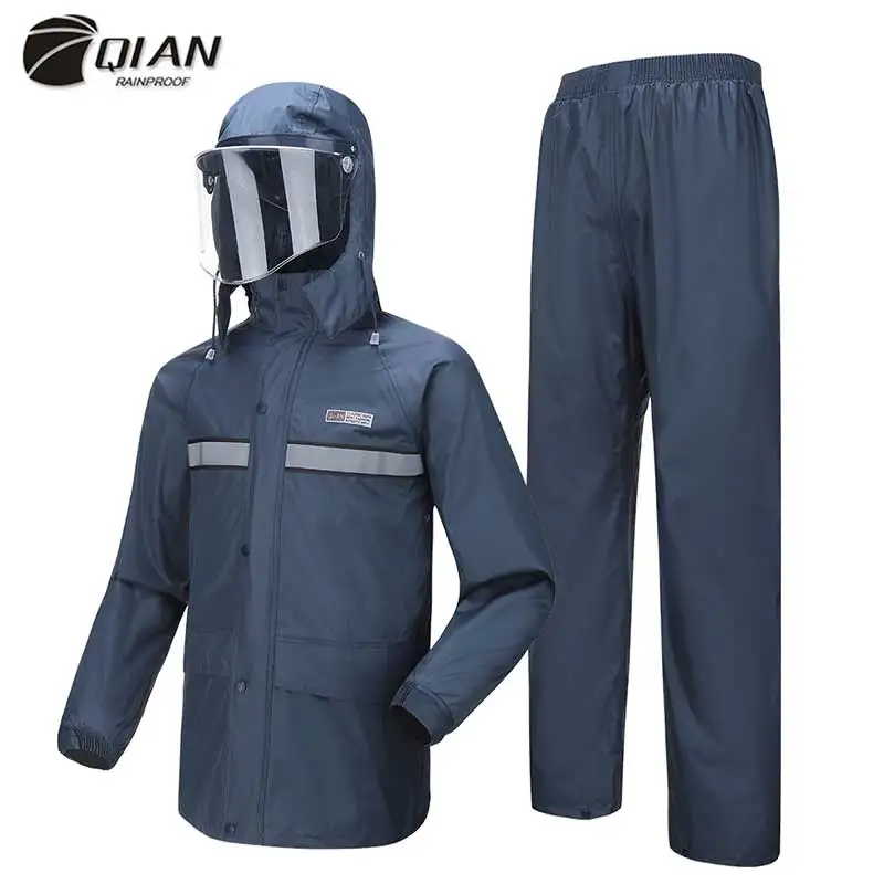 QIAN Impermeable Protective Raincoat 