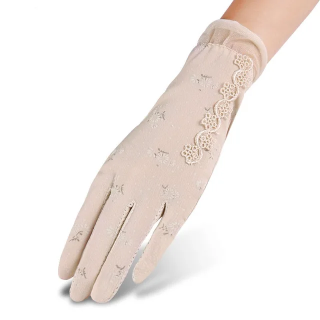 silk hand gloves