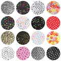 Mixed Letter Acrylic Beads Round Flat Alphabet Digital Cube Loose Spacer Beads For Jewelry Making Handmade Diy Bracelet Necklace preview-1