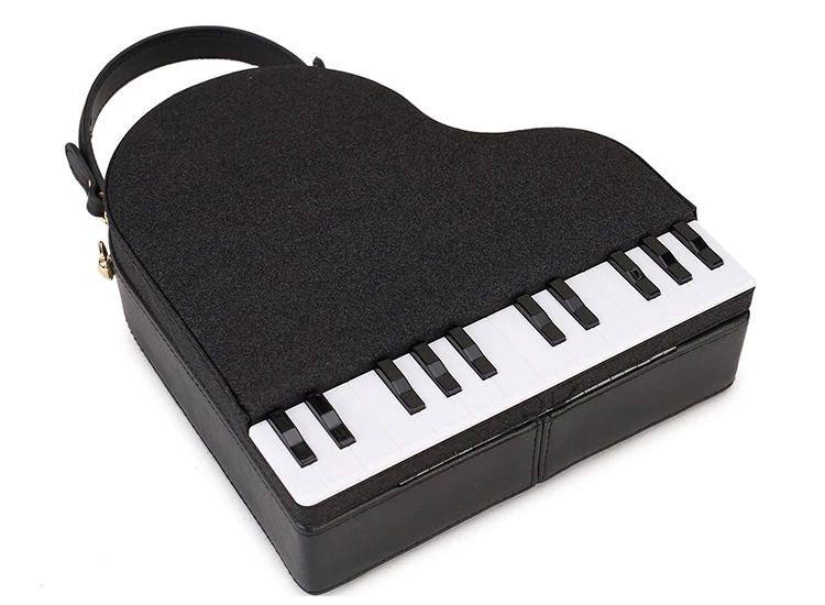 Piano Shaped Handbag, Acrylic Box Crossbody Bag, Creative Simulated Piano  Bag For Cosplay, Party - Temu Belgium