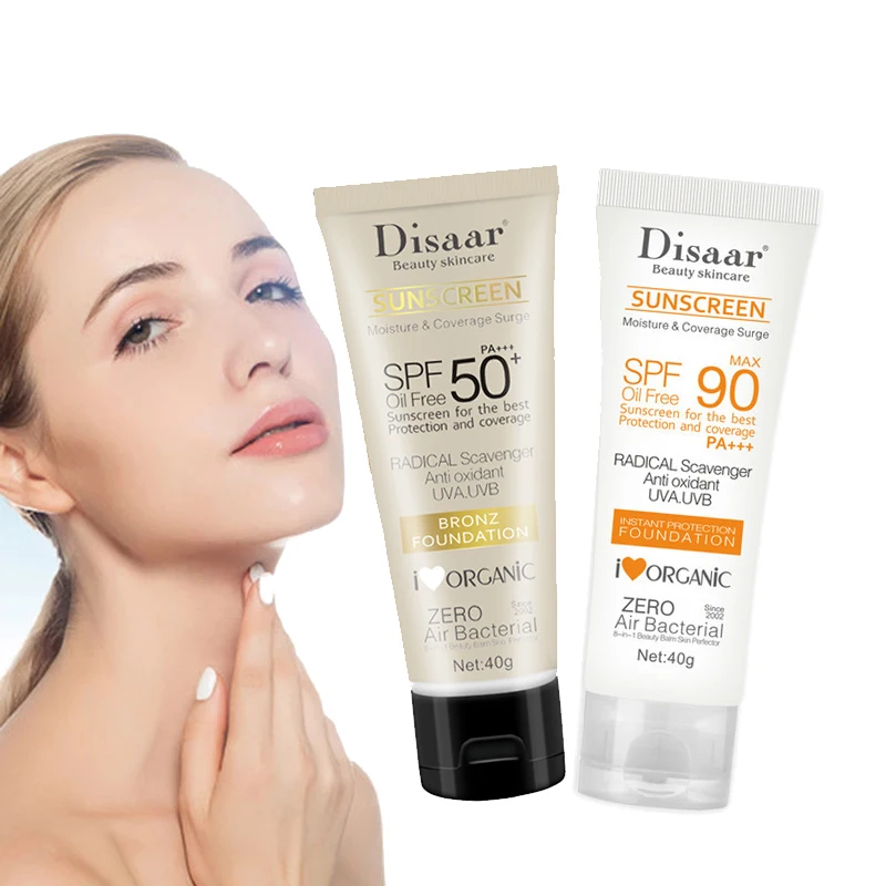 body sunscreen on face