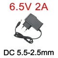 6.5V 2A 2000MA Applicable 6.5V 1.5A 1500ma Universal AC DC Power Supply Adapter Wall Charger 6.5 V Volt Positive inside preview-1