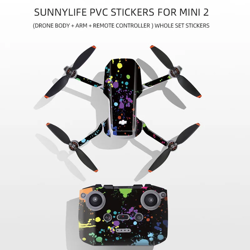Drone Colorful Stickers For DJI RC-N2 / RC2 Remote Control Stickers Protection  Film For DJI Mini 4 Pro Accessories - AliExpress